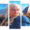 Emilia Clarke Game Of Thrones art Panels paint by numbers