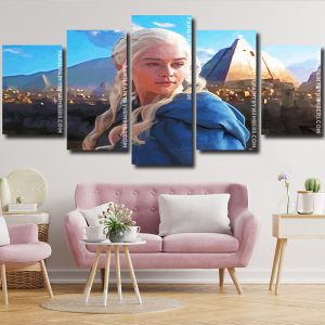 Emilia Clarke Game Of Thrones art Panel paint by numbers