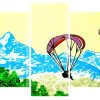 Everest Paragliding Panels paint by numbers