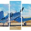 F4u Aircraft Panel paint by numbers