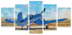 F4u Aircraft Panel paint by numbers