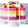 Fruit Cake panels paint by numbers