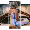 Girl On Boat panels paint by numbers