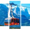 Gondola Lift panels paint by numbers