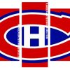 Habs Logo Panels paint by numbers