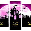 Halloween Night Moonlight Panels paint by numbers