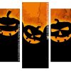 Halloween Pumpkins Panels paint by numbers