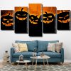 Halloween Pumpkins Panel paint by numbers