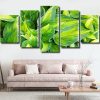 Hostas plant art Panel paint by numbers