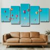 Hot Air Balloons panels paint by numbers