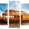 Houseboat Panels paint by numbers