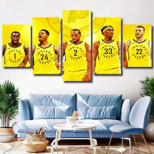 Indiana Pacers Team Panel paint by numbers