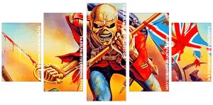 Iron Maiden Panel paint by numbers