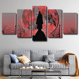 Itachi Uchiha panels paint by numbers