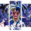 Jester Playing Cards panels paint by numbers