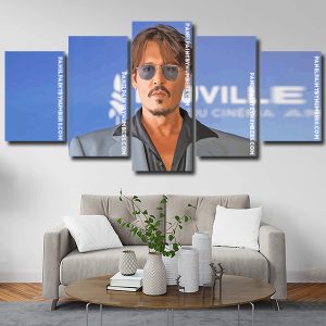 John Christopher Depp Panel paint by numbers