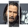 Keanu Reeves John Wick panels paint by numbers