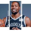 Kevin Durant Nets panels paint by numbers