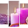 Lavender Candles Panels paint by numbers