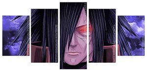 Madara Uchiha Naruto Anime Panel paint by numbers