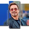 Marvel star Robert Downey Jr Panels paint by numbers