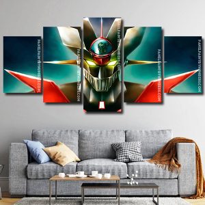 Mazinger Transofrmer panel paint by numbers