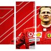 Michael Schumacher Race Car Driver Panels paint by numbers