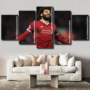 Mohamed Salah panels paint by numbers