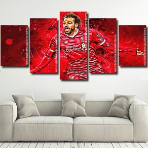 Mohamed salah Player Art Panel paint by numbers