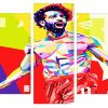 Mohamed salah Pop Art Panels paint by numbers