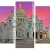 Montmartre Basilica Sacre Coeur panels paint by numbers