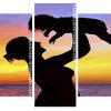 Mother And Child Silhouette panels paint by numbers