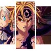 Nanatsu Anime Manga panels paint by numbers