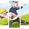 Naruto And Sakura Panels paint by numbers