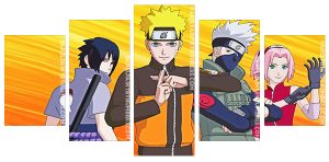 Naruto Anime Panel paint by numbers