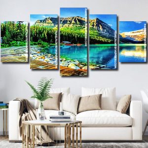 Nature Scene Panels paint by numbers