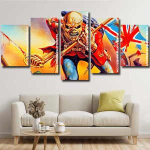 Iron Maiden Panels paint by numbers