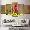 Northern Cardinals Birds panels paint by numbers