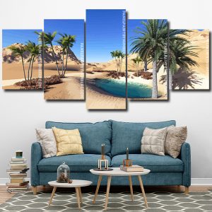 Oasis Desert Panels paint by numbers