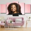 Oprah Winfrey American Host panels paint by numbers