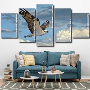 Osprey Bird Flying Panels paint by numbers