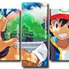 Pokémon anime Panels paint by numbers