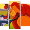 Rafiki and Mufasa Lion king Panels paint by numbers