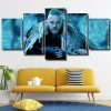 Ragnar Lothbrok panels paint by numbers