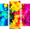 Rainbow Smoke Panels paint by numbers