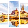 Regensburg bridge Panels paint by numbers