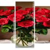 Rose Flowers Vase panels paint by numbers