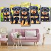 Rottweiler Puppies Panel paint by numbers