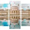 Royal Pavilion Brighton Water Reflection panels paint by numbers