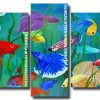 Siamese Fighting Fish panels paint by numbers